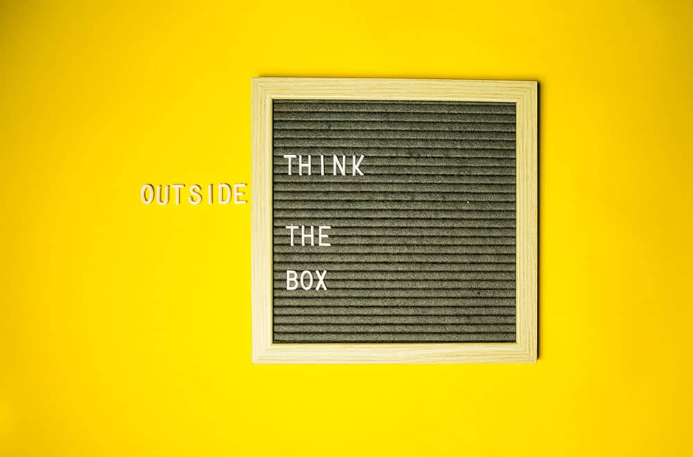 Méthodologie : Think outside the box (Design thinking)